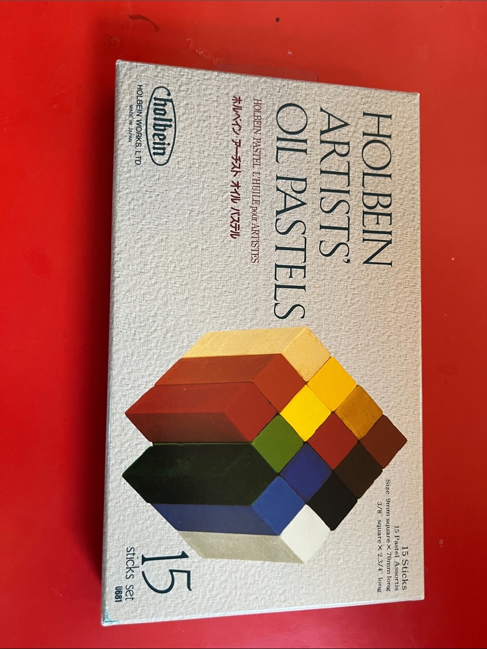 Holbein Artists’ Oil Pastels 15 ct Like New